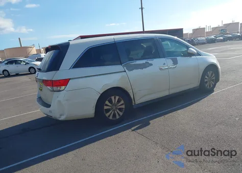 2014 Honda Odyssey Ex-L z USA, uszkodzony, nr VIN 5FNRL5H67EB083570
